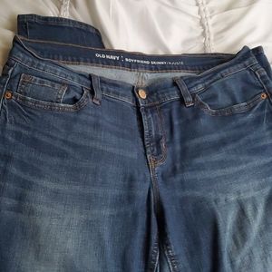 Old Navy boyfriend skinny jeans